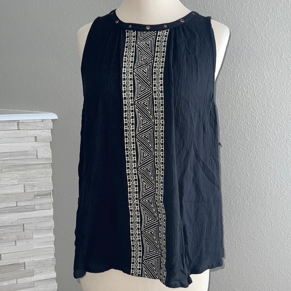 Amuse society monaco woven black size small